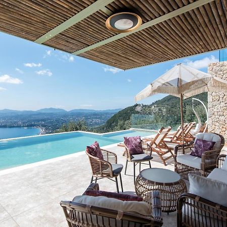 Summerwine Luxury Villa Sea View Private Pool Spartylas Exterior photo