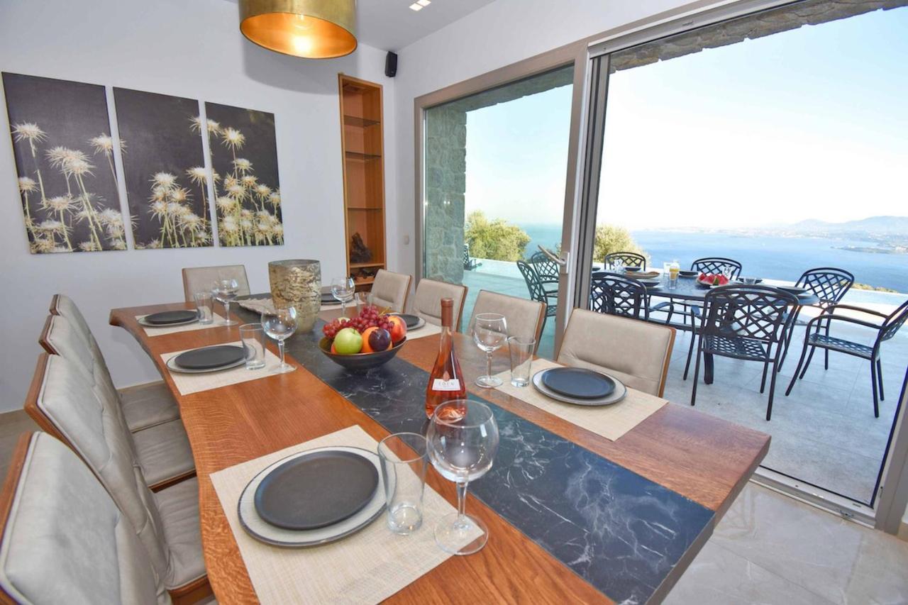 Summerwine Luxury Villa Sea View Private Pool Spartylas Exterior photo