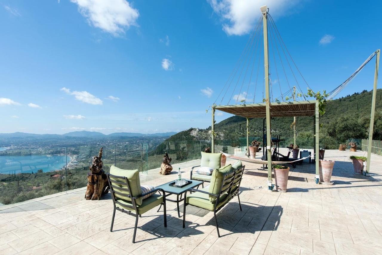 Summerwine Luxury Villa Sea View Private Pool Spartylas Exterior photo
