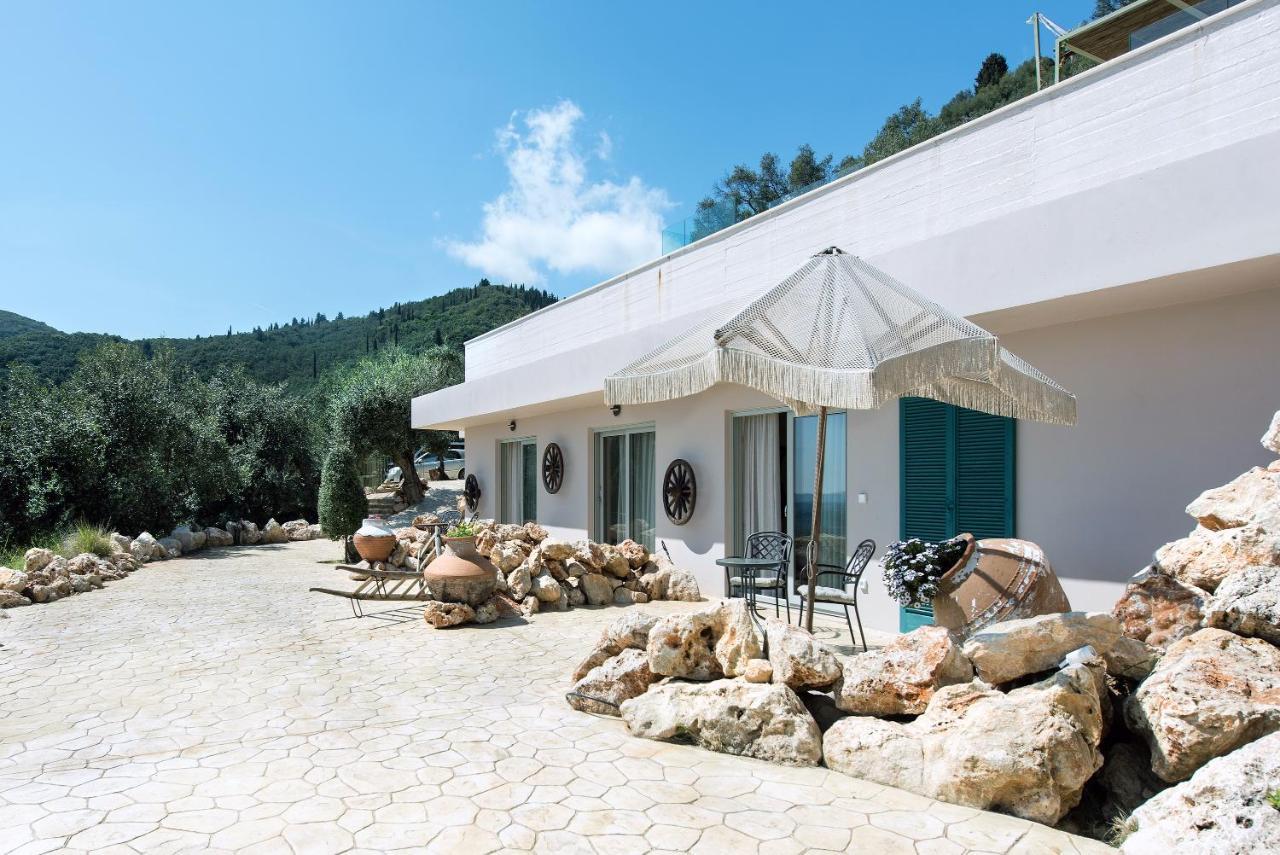 Summerwine Luxury Villa Sea View Private Pool Spartylas Exterior photo